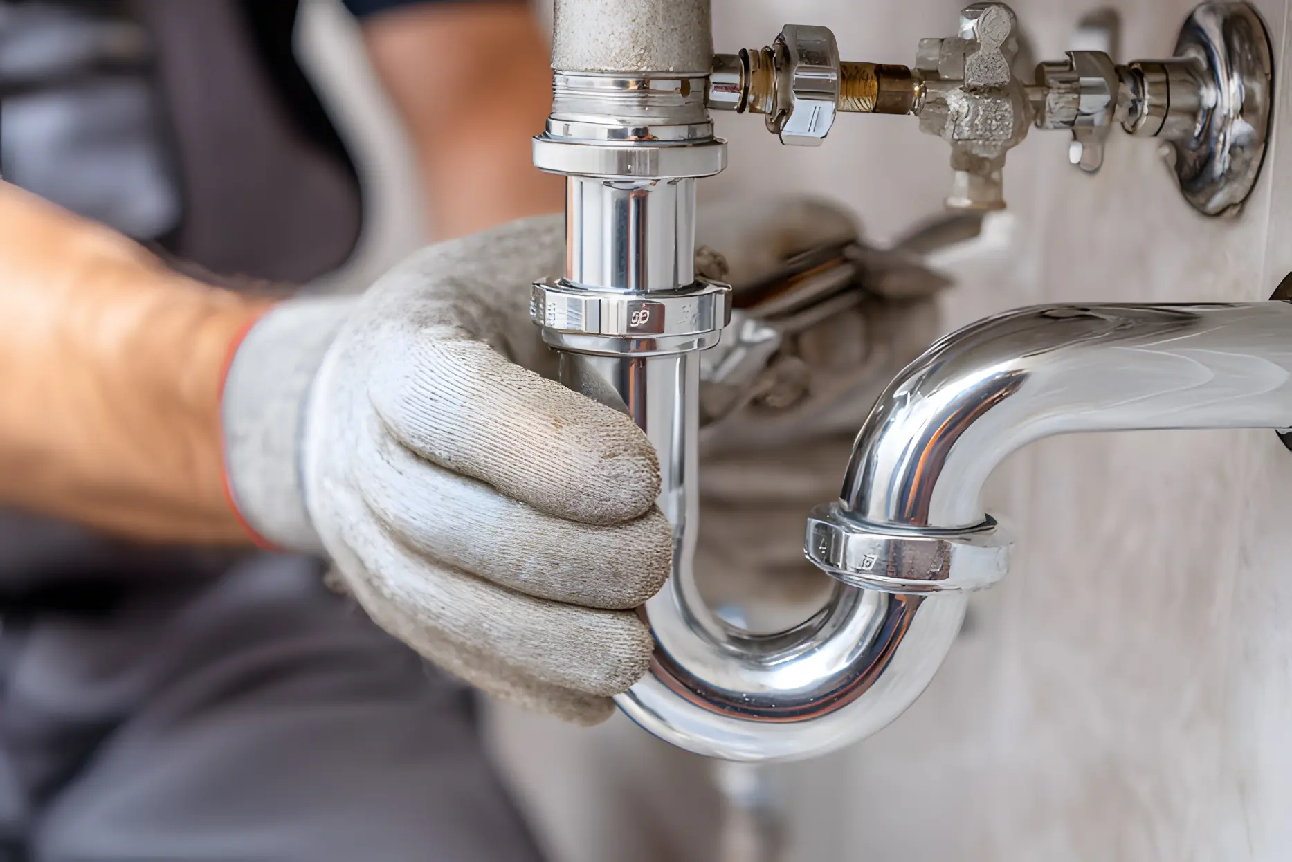 Leaking pipe repaired by an experienced residential plumber