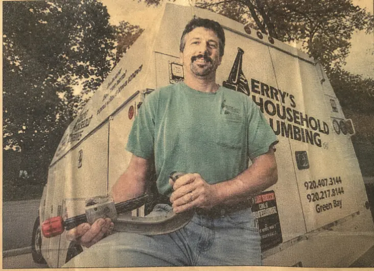 Portrait of Jerry Sule, Master Plumber and owner of Jerry's Household Plumbing Service